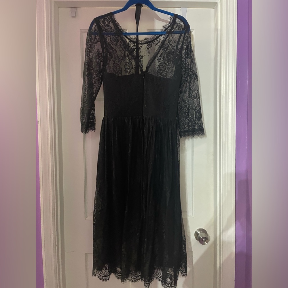 La Femme En Noir Mourning Dress Large - Picture 4 of 4